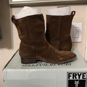 Frye Cara Suede Boots